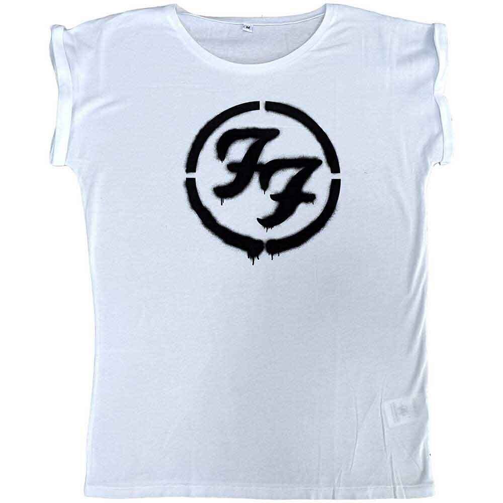 T-shirt Foo Fighters Rock's Not Dead (Ex-Tour) White L Feminino T-shirt