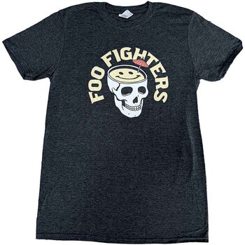 T-Shirt Foo Fighters Skull Cocktail (Ex-Tour) Heather L T-Shirt - 1