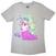 T-Shirt Lady Gaga Colour Sketch Natural XL T-Shirt