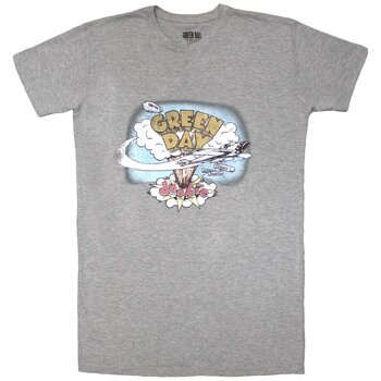 T-shirt Green Day Vintage Dookie Grey M Feminino T-shirt - 1