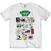 T-Shirt Green Day Dookie RRHOF White L T-Shirt