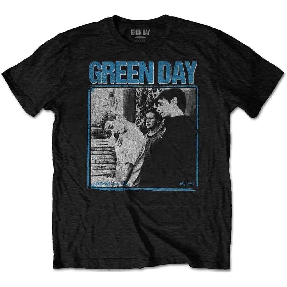 T-shirt Green Day Photo Block Black XL T-shirt