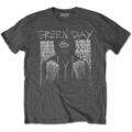Green Day Ski Mask Charcoal Grey M T-shirt