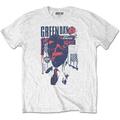 Green Day Patriot Witness White L T-Shirt