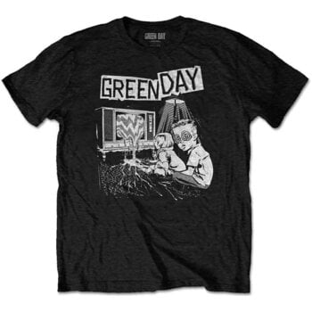 T-Shirt Green Day TV Wasteland Black M T-Shirt - 1