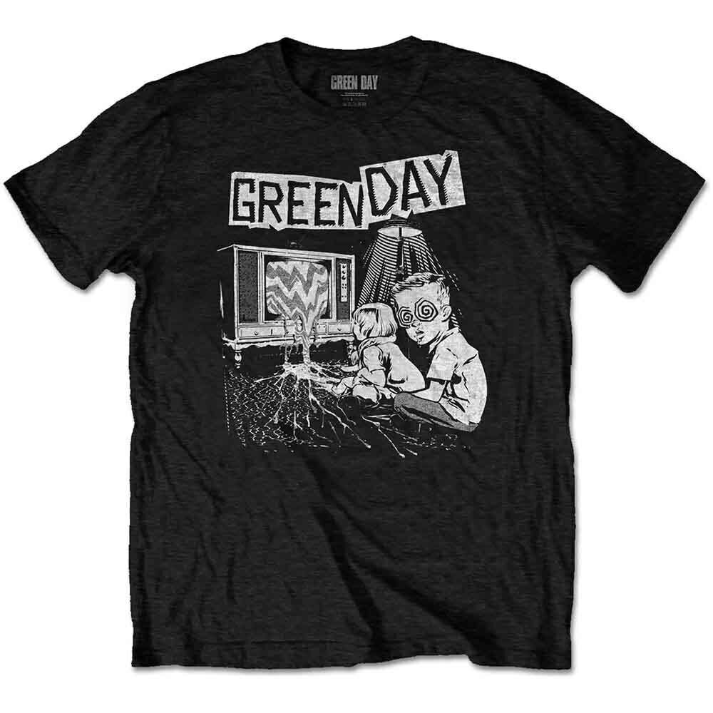T-shirt Green Day TV Wasteland Black 2XL T-shirt