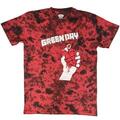 Green Day American Idiot (Wash Collection) Red L T-Shirt
