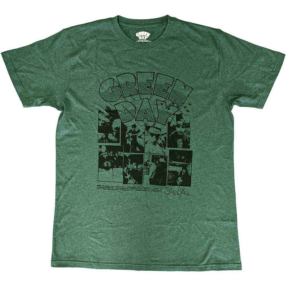 T-Shirt Green Day Dookie Frames Green XL T-Shirt