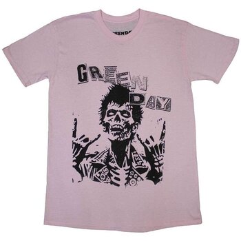 T-Shirt Green Day Savior Zombie Pink L T-Shirt - 1