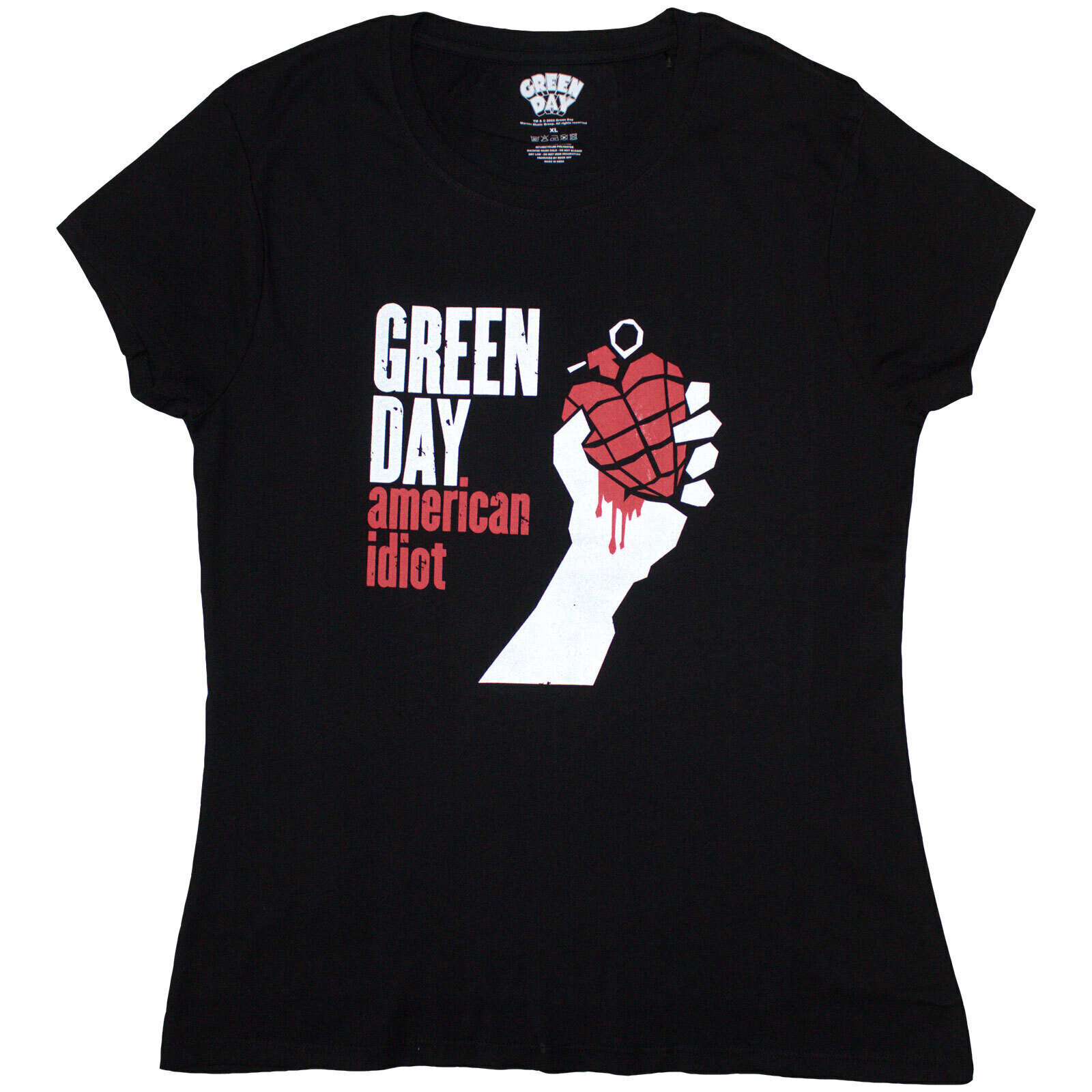 Košulja Green Day American Idiot Black XS Ženske Košulja