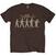 T-shirt Genesis The Way We Walk Dark Chocolate Brown XL T-shirt