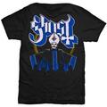 Ghost Papa & Band Black XL Camiseta de manga corta