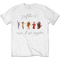 Genesis Turn It On Again White M Camiseta de manga corta