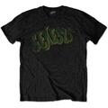 Genesis Vintage Logo - Green Black XL T-särk