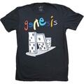 Genesis The Last Domino? (Back Print & Ex-Tour) Black L T-Shirt