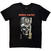 T-shirt Ghost Here's Papa (Back Print) Black XL T-shirt