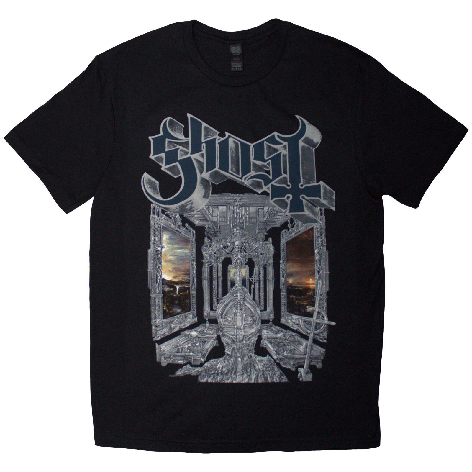 Skjorte Ghost Skeleta Black XL Skjorte