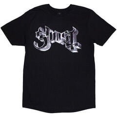 Shirt Ghost Metal Logo & Purple Grucifix (Back Print)