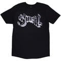 Ghost Metal Logo & Purple Grucifix (Back Print) Black M Majica