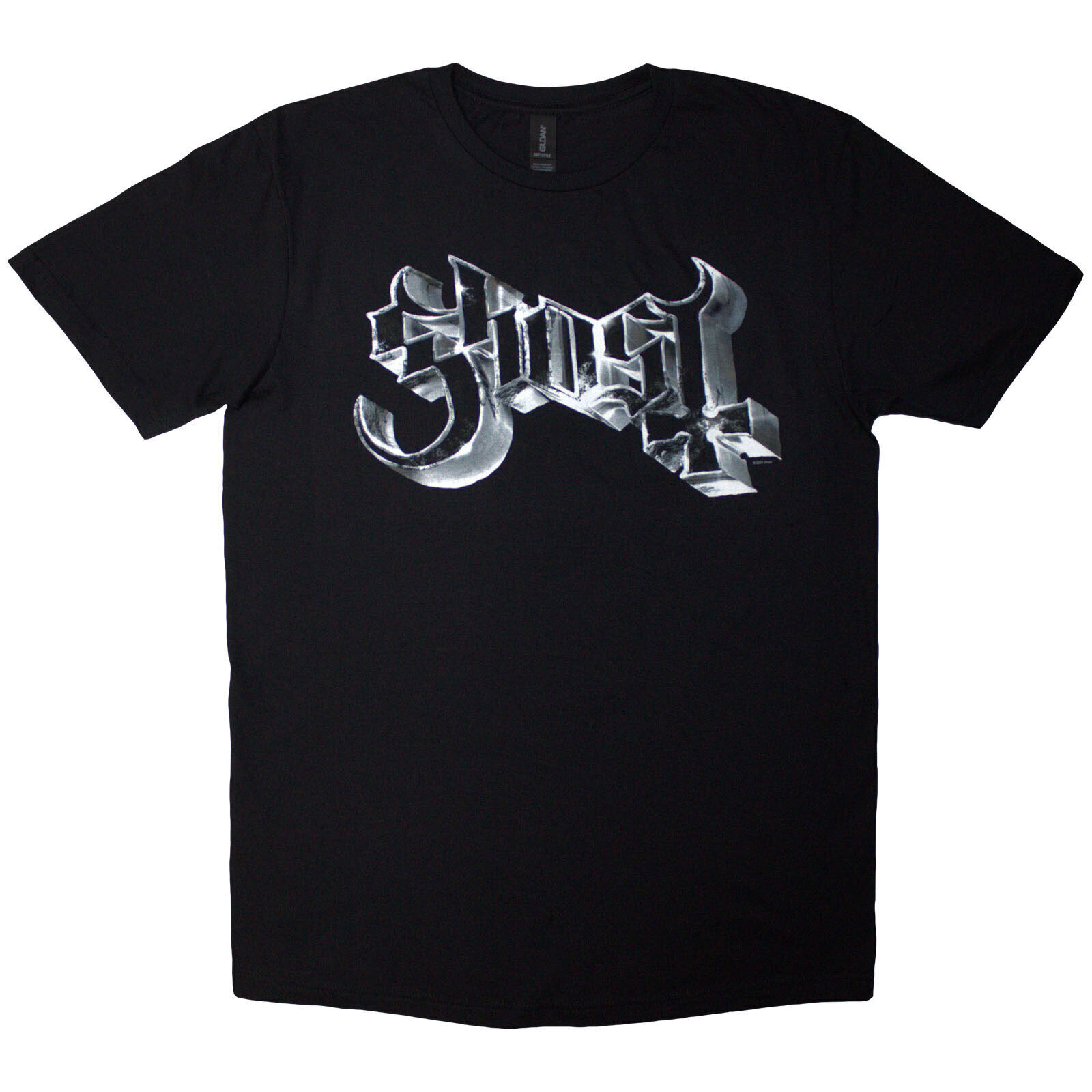 Košulja Ghost Chrome Logo Black S Košulja