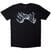 T-Shirt Ghost Chrome Logo Black L T-Shirt