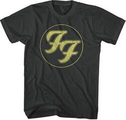 T-shirt Foo Fighters Distressed FF Logo Black 2XL T-shirt