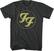 T-shirt Foo Fighters Distressed FF Logo Black 2XL T-shirt