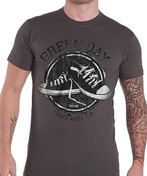T-Shirt Green Day Converse Grey XL T-Shirt - 1