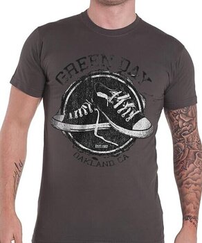 T-Shirt Green Day Converse Grey 2XL T-Shirt - 1