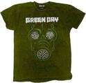 Green Day Gas Mask (Wash Collection) Khaki Green XL T-Shirt
