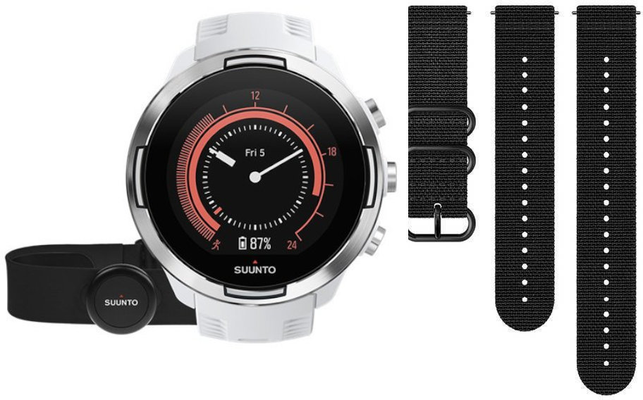Smartwatch Suunto 9 G1 Baro White + HR Belt SET White + HR Belt SET Smartwatch