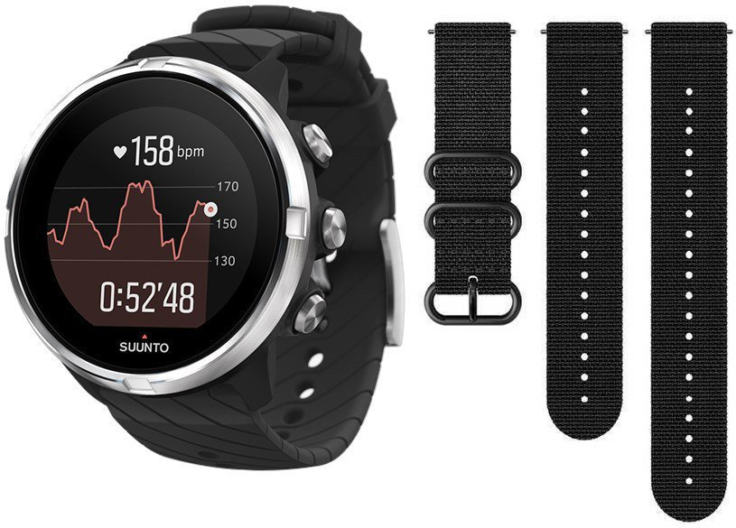 Reloj inteligente / Smartwatch Suunto 9 G1 Black SET Black SET Reloj inteligente / Smartwatch