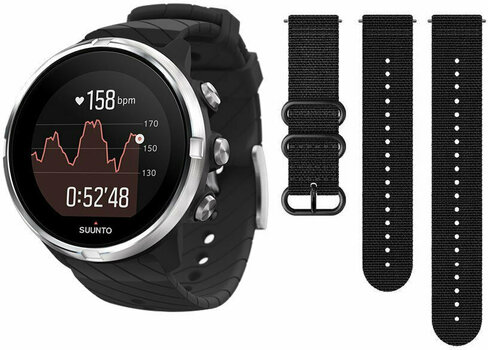 Smartwatch Suunto 9 G1 Black SET Black SET Smartwatch - 1