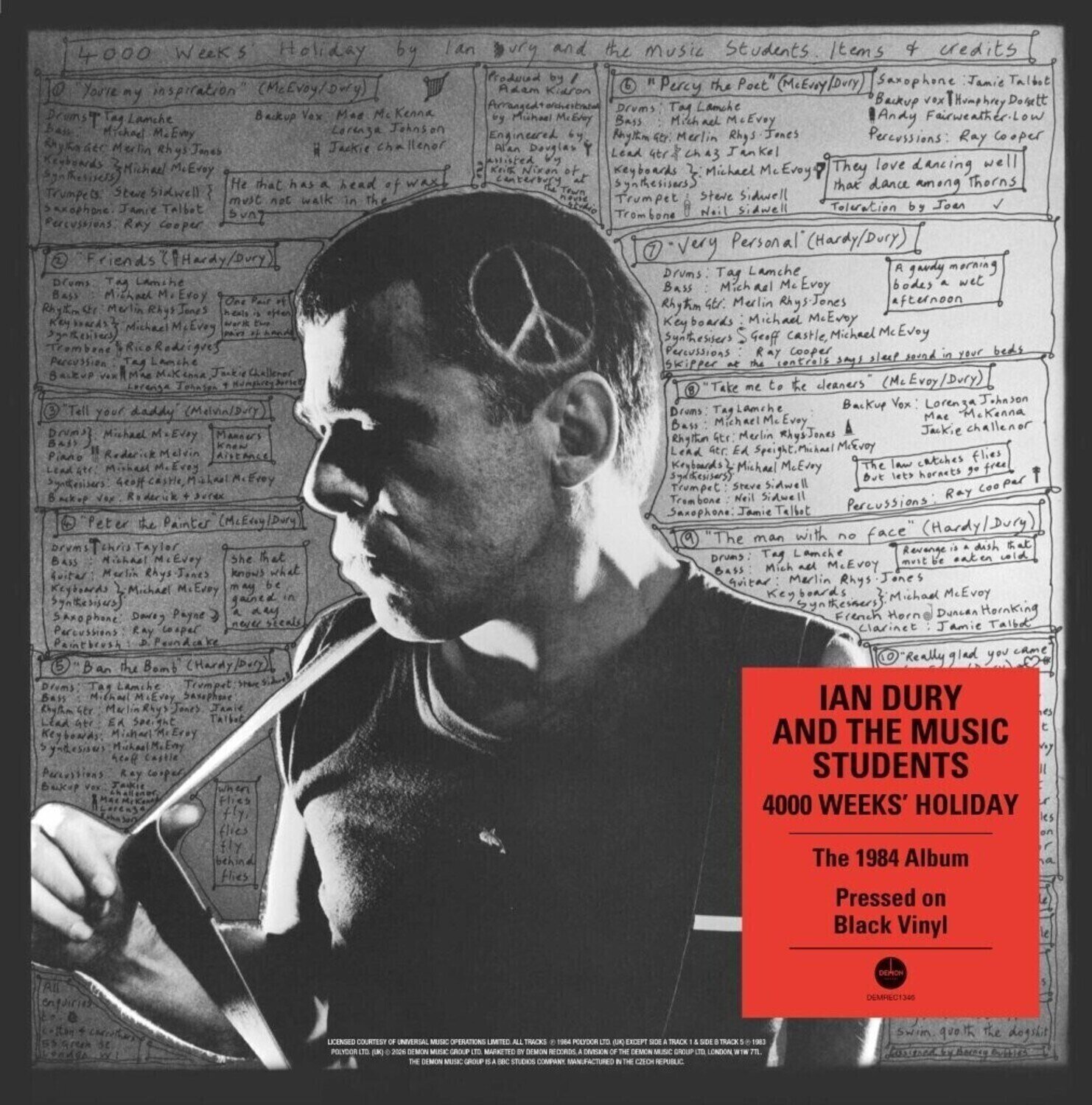 LP ploča Ian Dury - 4000 Weeks Holiday (LP)