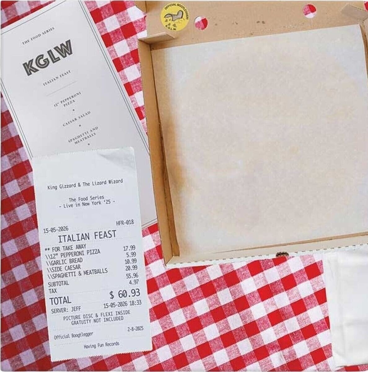 Disc de vinil King Gizzard & The Lizard Wizard - Italian Feast (Picture Disc) (2 LP)