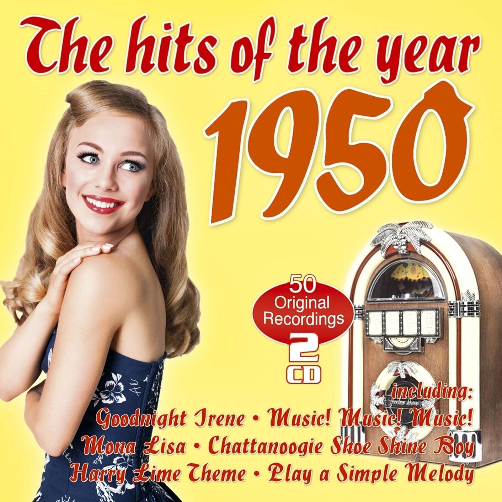 Glazbene CD Various Artists - The Hits Of The Year 1950 (2 CD)