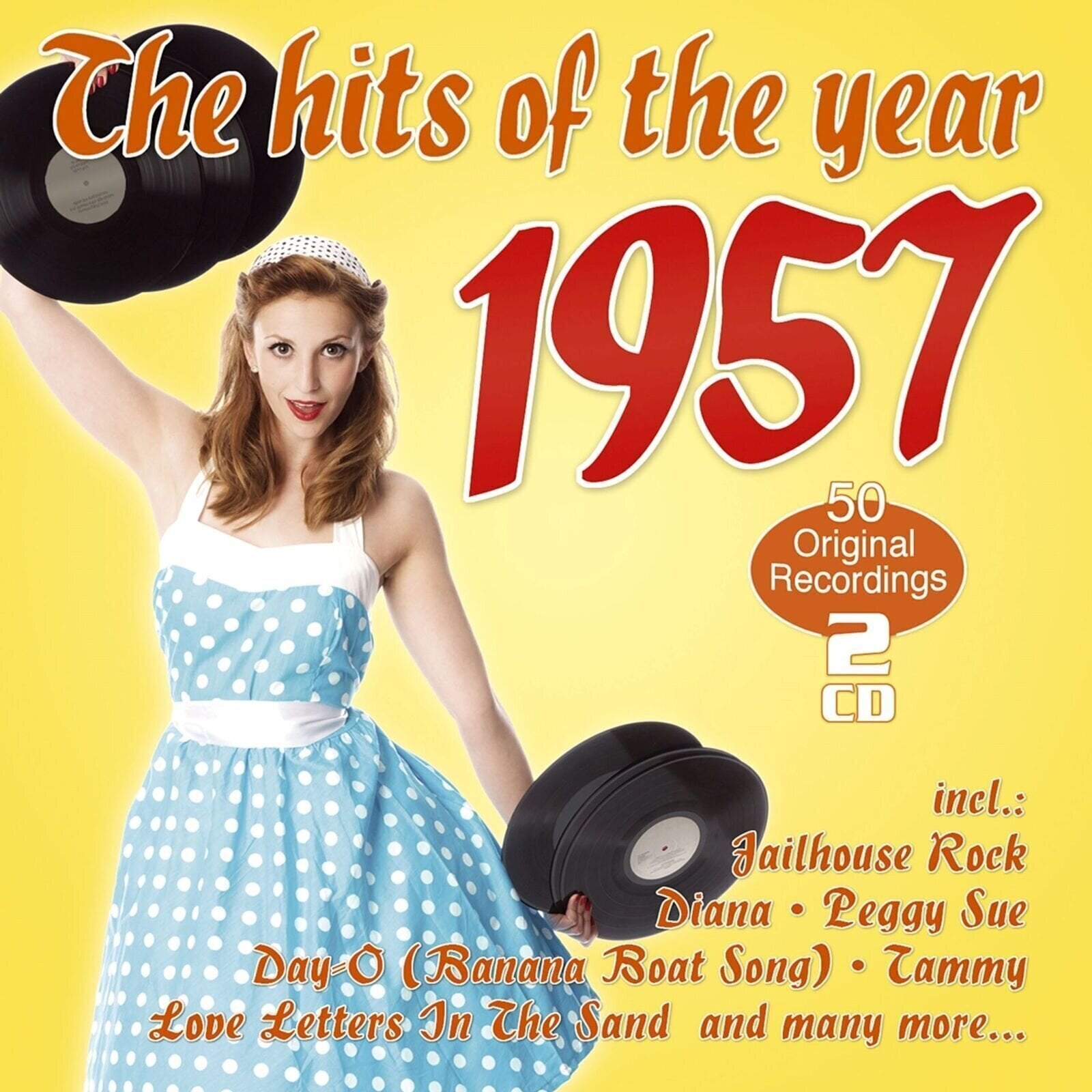 CD muzica Various Artists - The Hits Of The Year 1957 (2 CD)