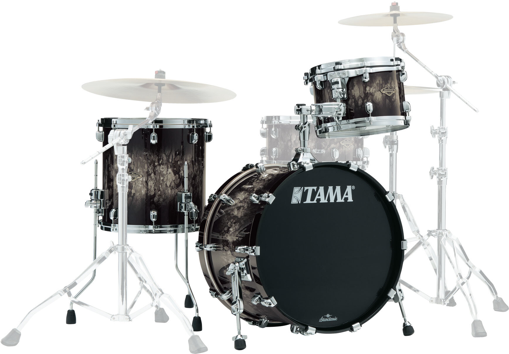 Drumkit Tama WBS30RS-MPB Starclassic Walnut/Birch Lacquer Molten Platinum Burst Drumkit
