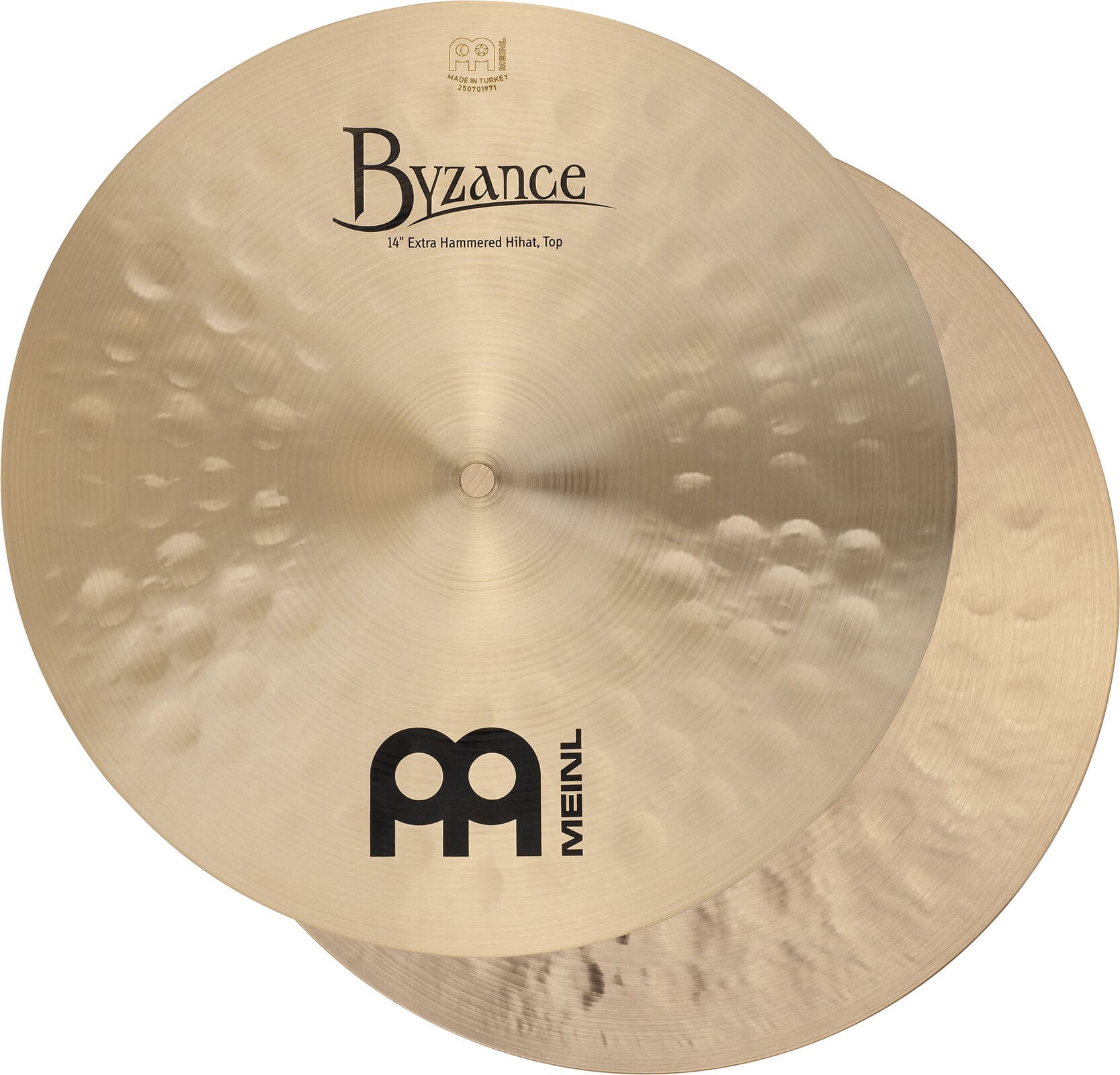 Hi-Hat činela Meinl B14EHH Byzance Extra Hammered 14" Hi-Hat činela