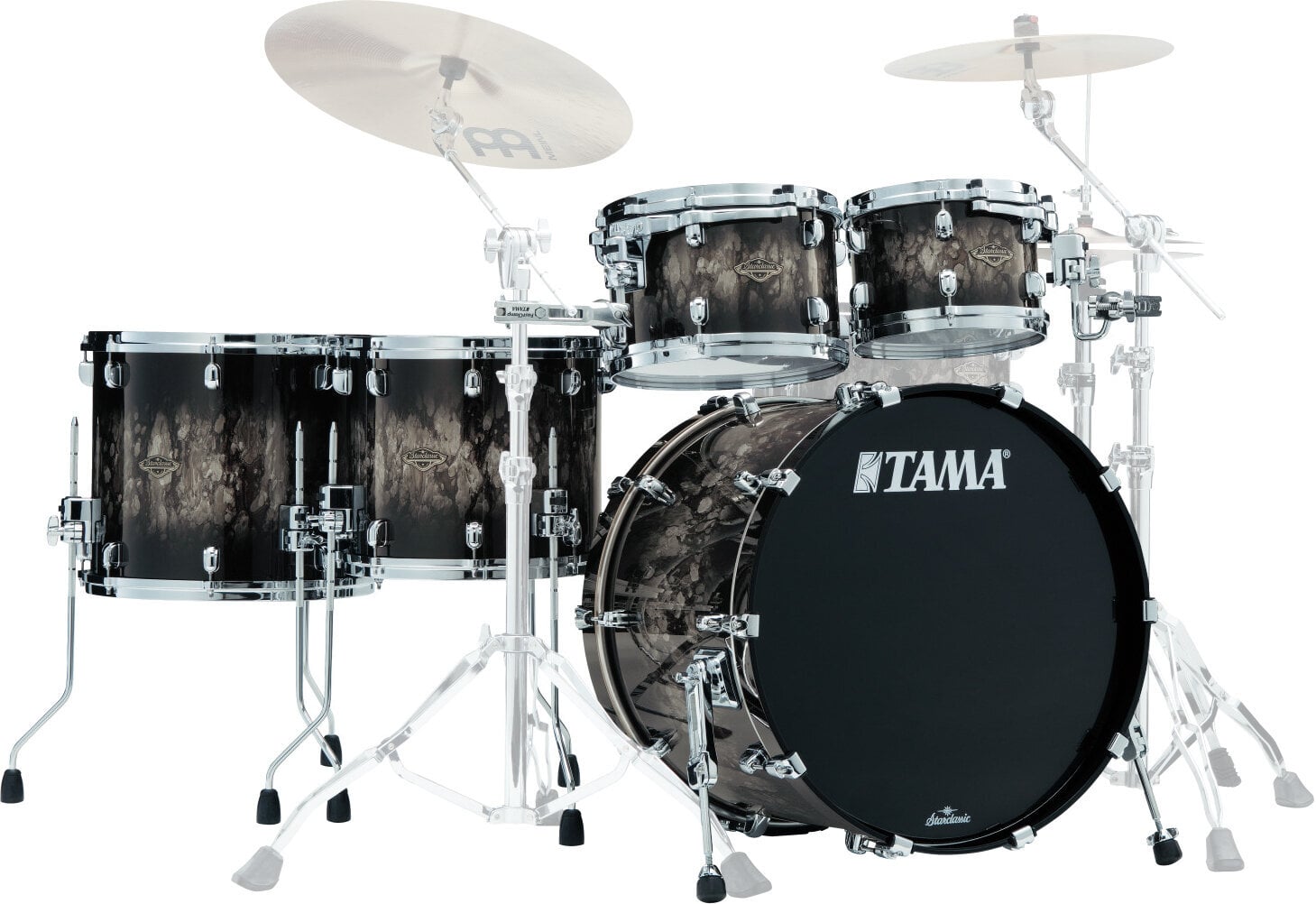 Drumkit Tama WBS52RZS-MPB Starclassic Walnut/Birch Lacquer Molten Platinum Burst Drumkit