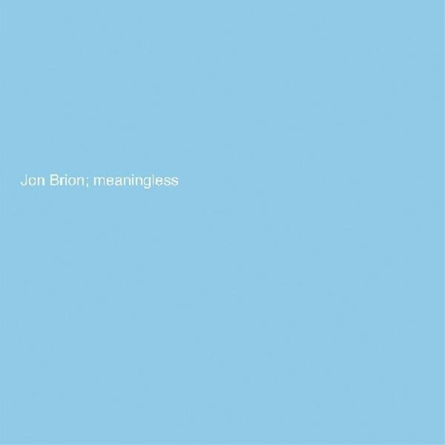 Vinylplade Jon Brion - Meaningless (Reissue) (LP)