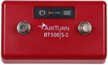 AirTurn BT500S 2 Red Footswitch (Like new)