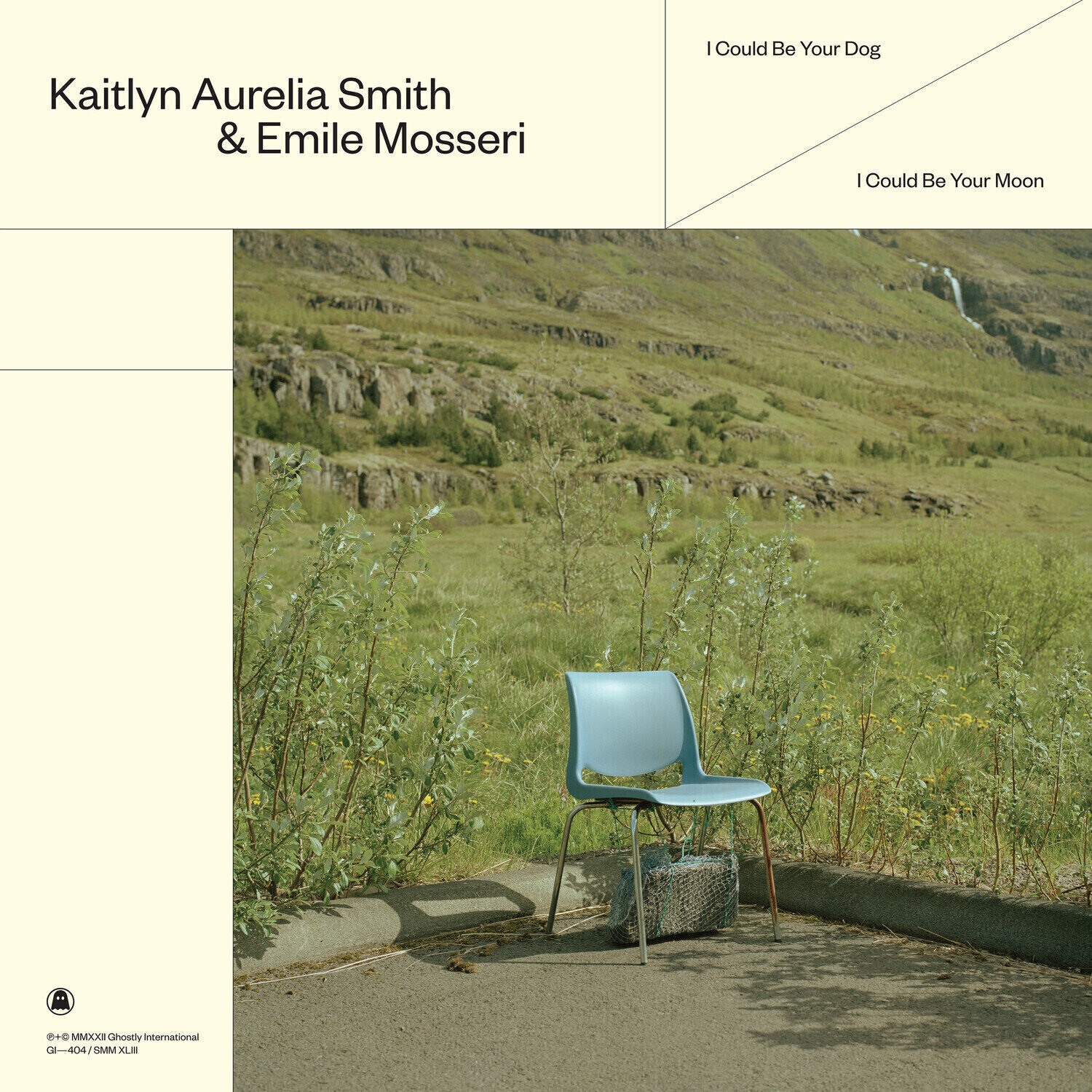Disc de vinil kaitlyn aurelia smith & Emile Mosseri - I Could Be Your Dog / I Could Be Your Moon (Blue Transparent Coloured) (LP)