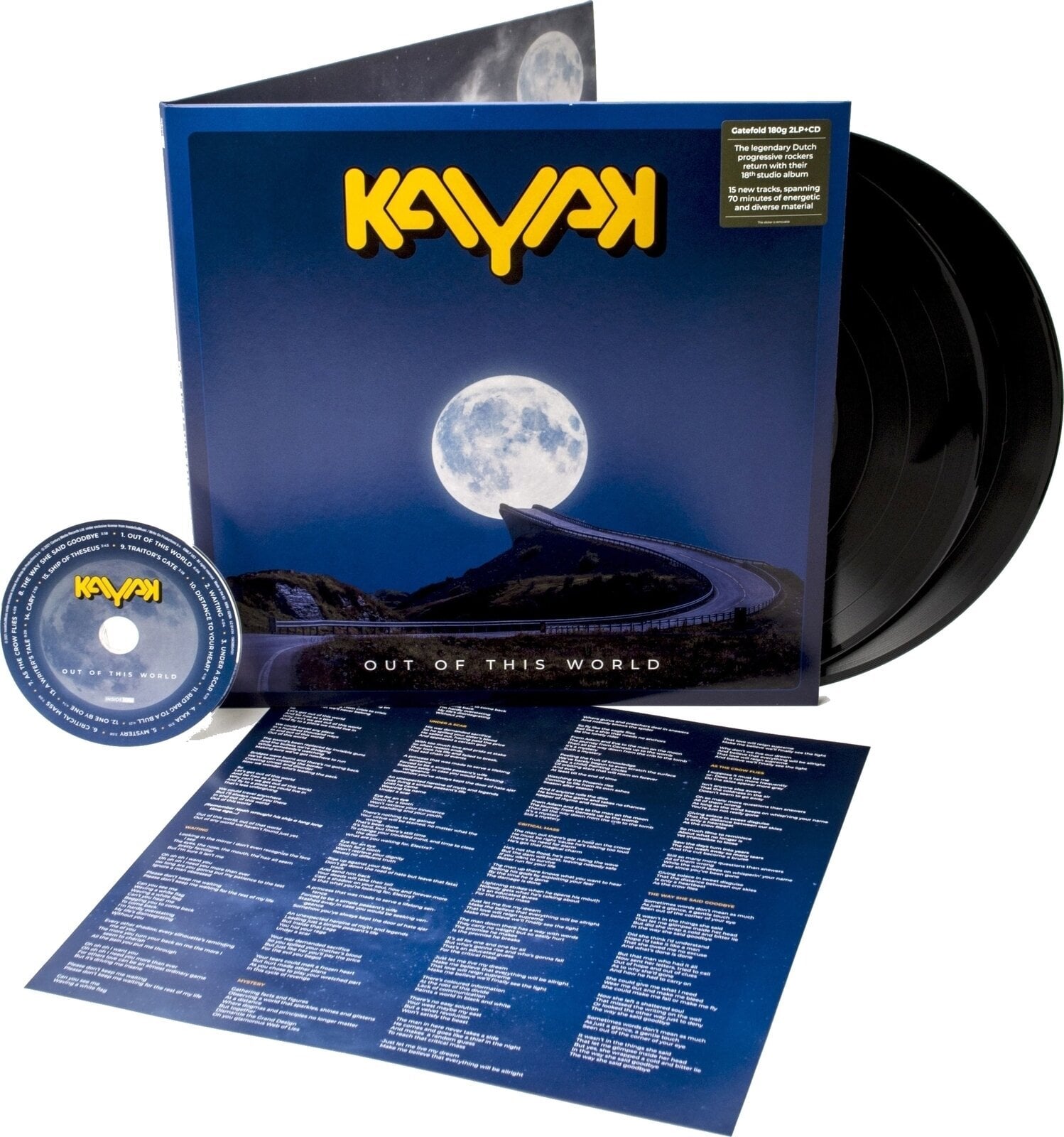 Disc de vinil Kayak - Out Of This World (180 g) (2 LP + CD)