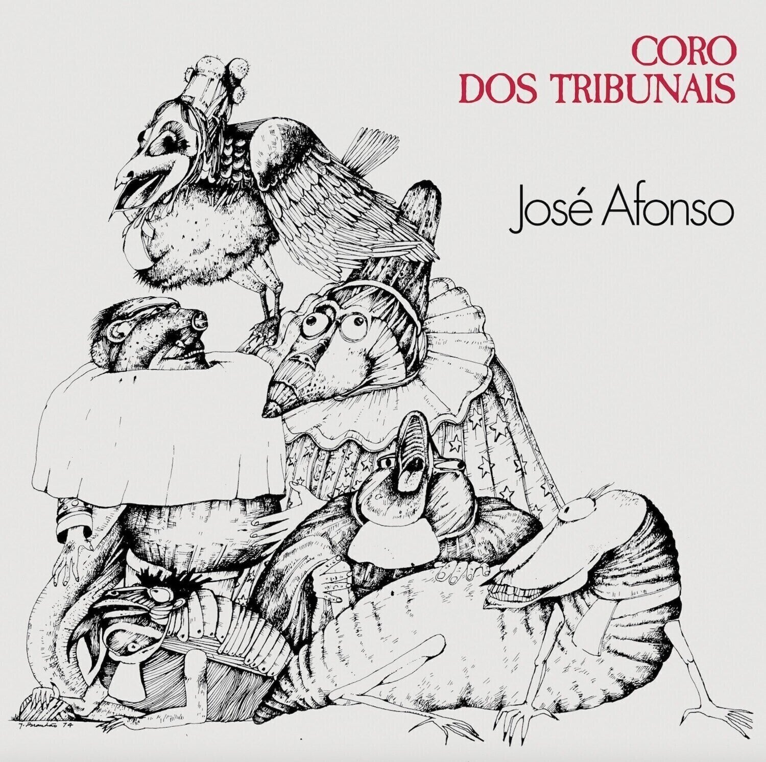 LP ploča José Afonso - Coro Dos Tribunais (Reissue) (LP)