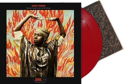 LP ploča June Tyson - Saturnian Queen Of The Sun Ra Arkestra (Reissue) (Red Coloured) (LP) - 1