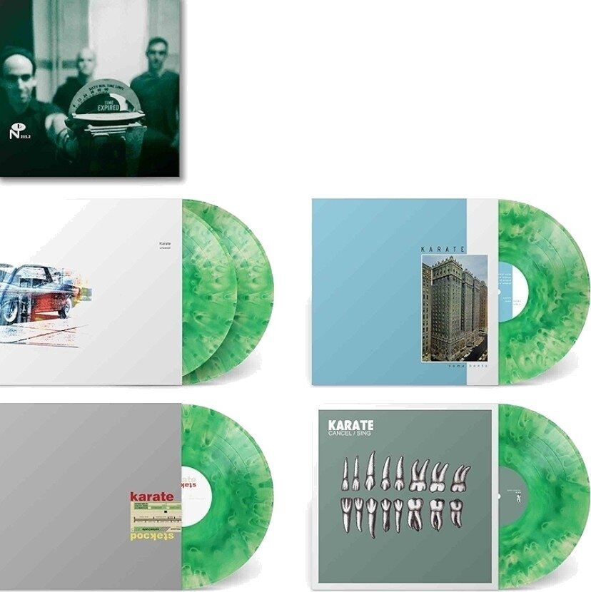 LP plošča Karate - Time Expired (Reissue) (Pines Green Coloured) (5 LP)