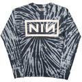 Nine Inch Nails Logo (Wash Collection) Blue M Camiseta de manga corta