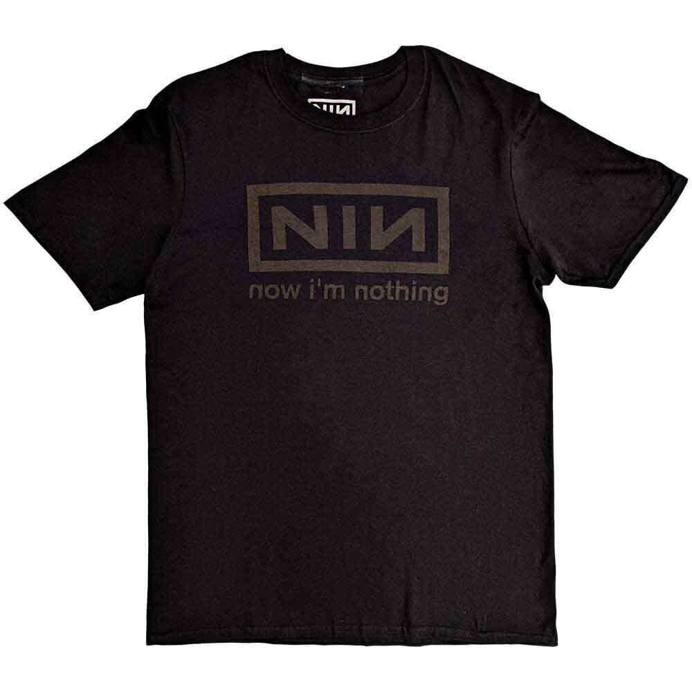 T-särk Nine Inch Nails Now I'm Nothing Charcoal Grey M T-särk