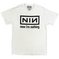 Nine Inch Nails Now I'm Nothing White M T-Shirt